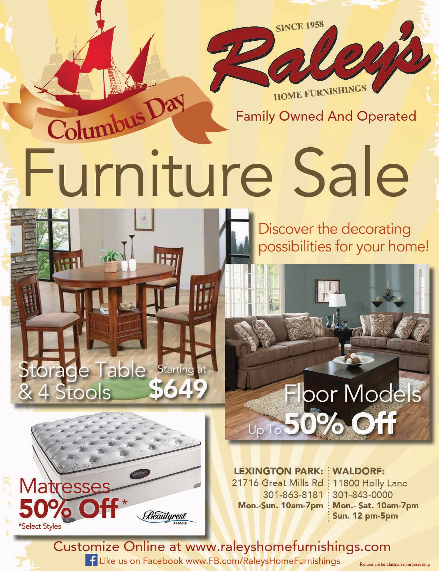 Raley's Columbus Furniture Sale LexLeader