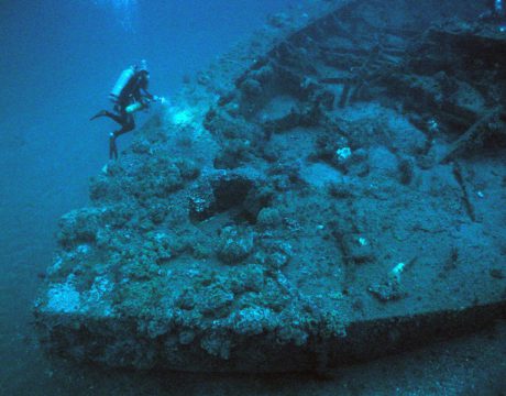 USS Monitor/NOAA image