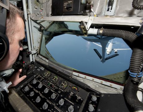 Refueling P-8 Poseidon