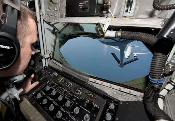 Refueling P-8 Poseidon