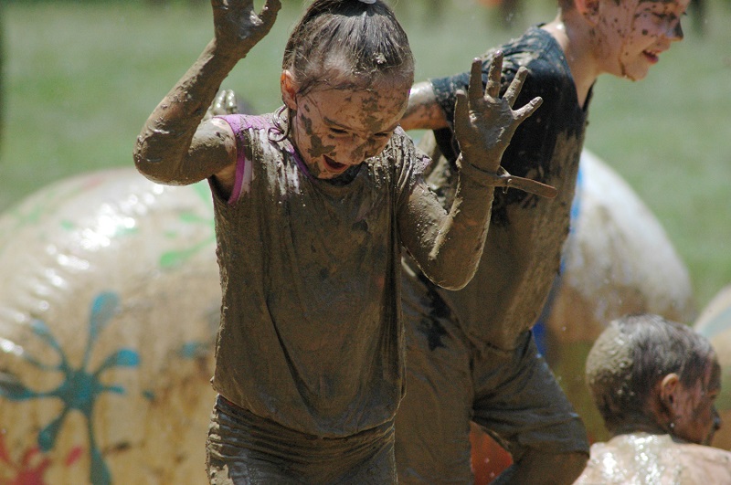 Mud Day at Annmarie Garden