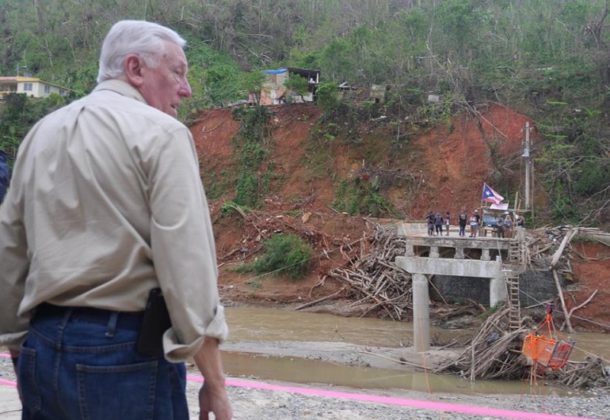 Hoyer Views Hurricane Recovery Efforts