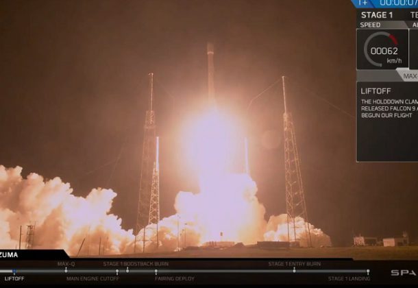 SpaceX Launches Secret Govt. Satellite