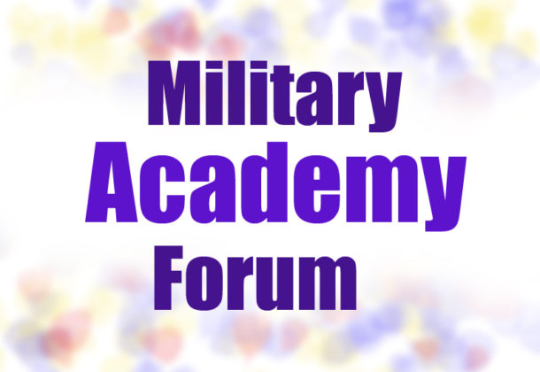 Hoyer Hosts Military Academy Forum