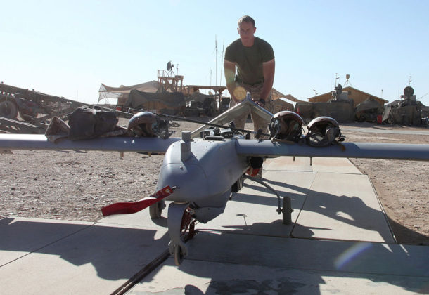 marines and drones