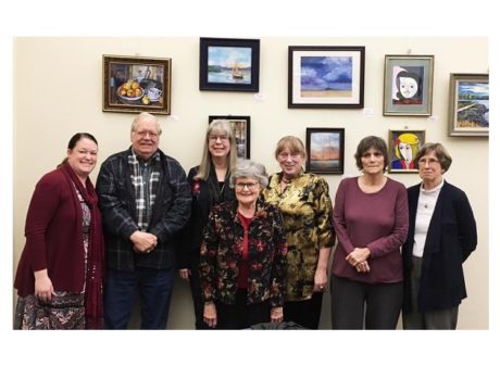 Loffler Seniors Art Show at Library