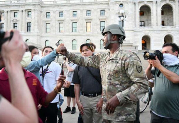 Protest in Uniform