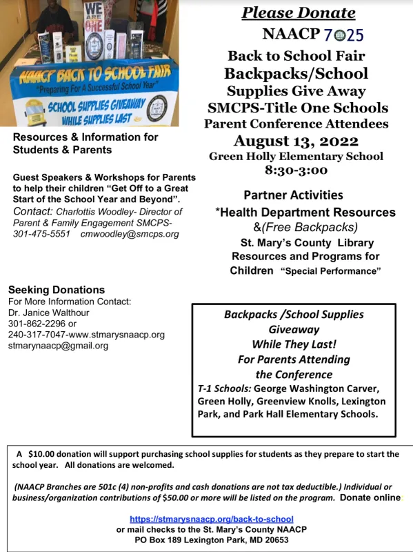 Donations Sought for Back-to-School Fair LexLeader