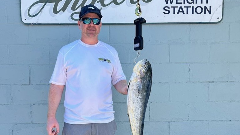 Angler's Prize Catches Made Day Apart