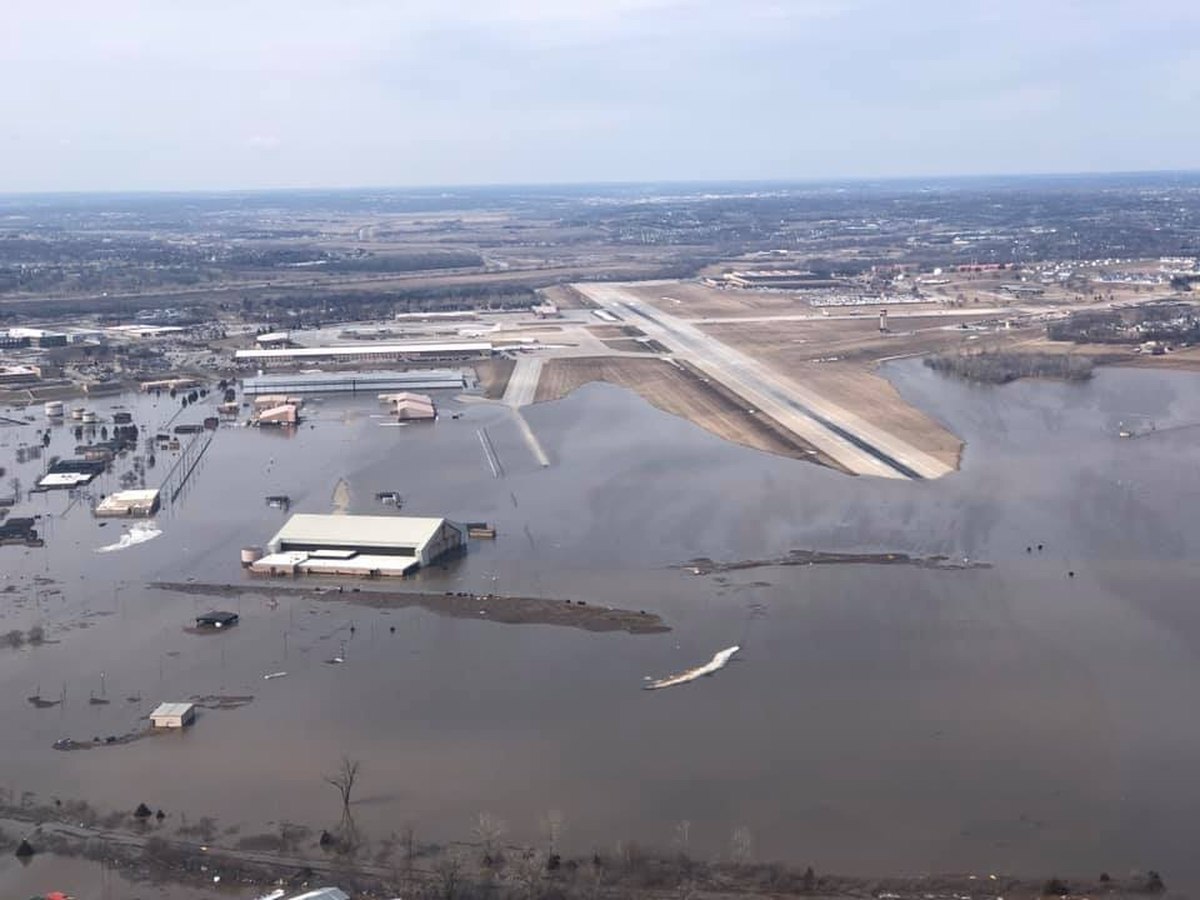 Nebraska's Flooding Overwhelms Offutt Air Force Base LexLeader